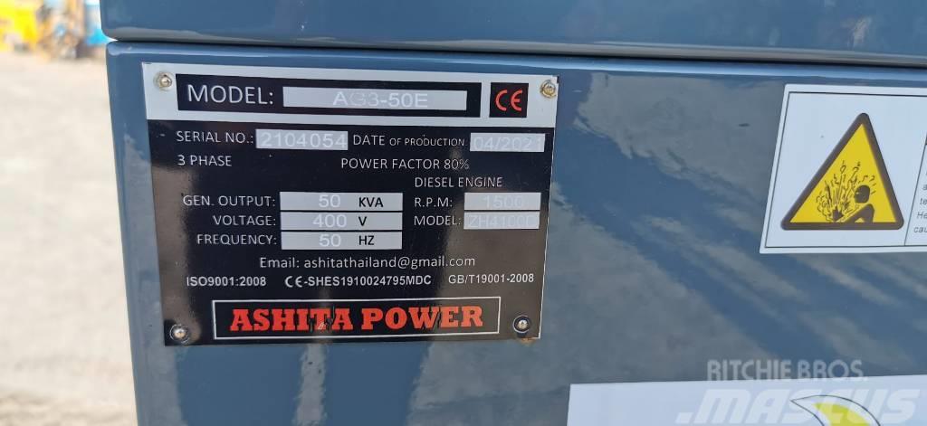 Ashita AG3-50E Geradores Diesel