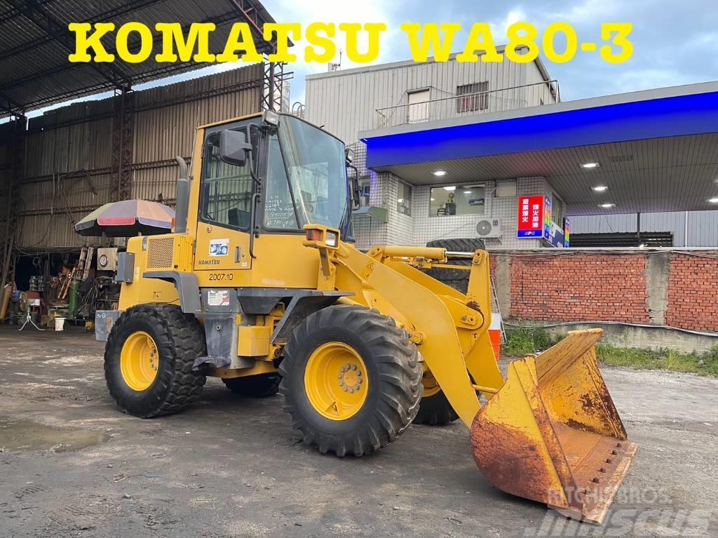 Komatsu WA80-3 Pás carregadoras de rodas