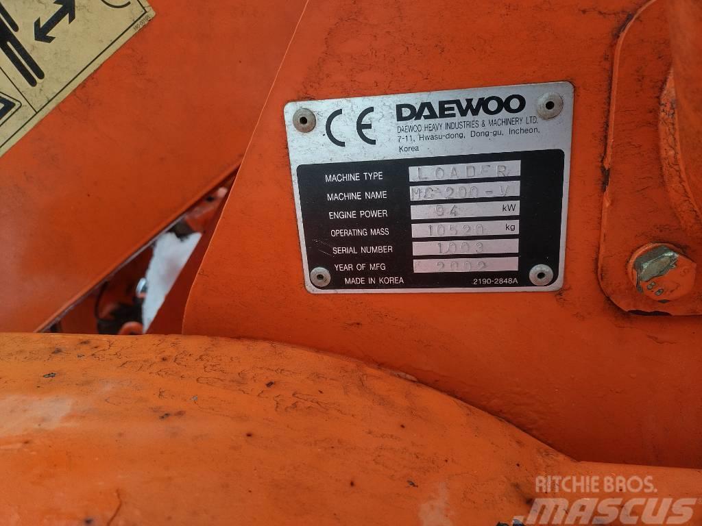 Daewoo 200-V Mega Pás carregadoras de rodas