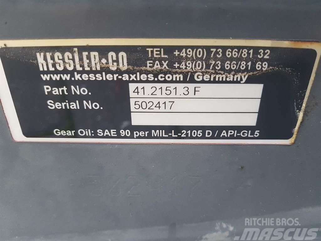 Fuchs MHL320-Kessler+CO 41.2151.3F-Terex 5435661010-Axle Eixos
