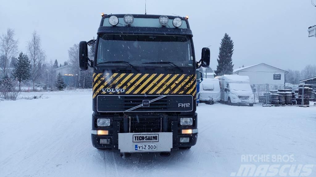 Volvo FH12 + HMF 2820K4 JIB Camiões grua