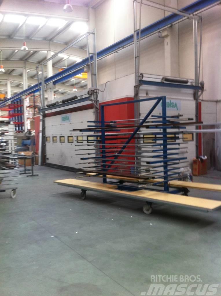  Paint Booth 15mx5mx5.9m air flow second hand Outros