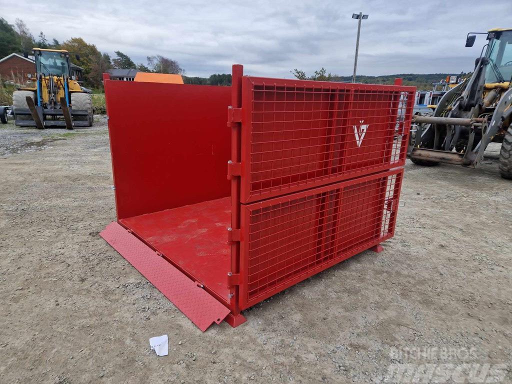  Vaaras - Container Öppningsbar stora bm Pás carregadoras de rodas