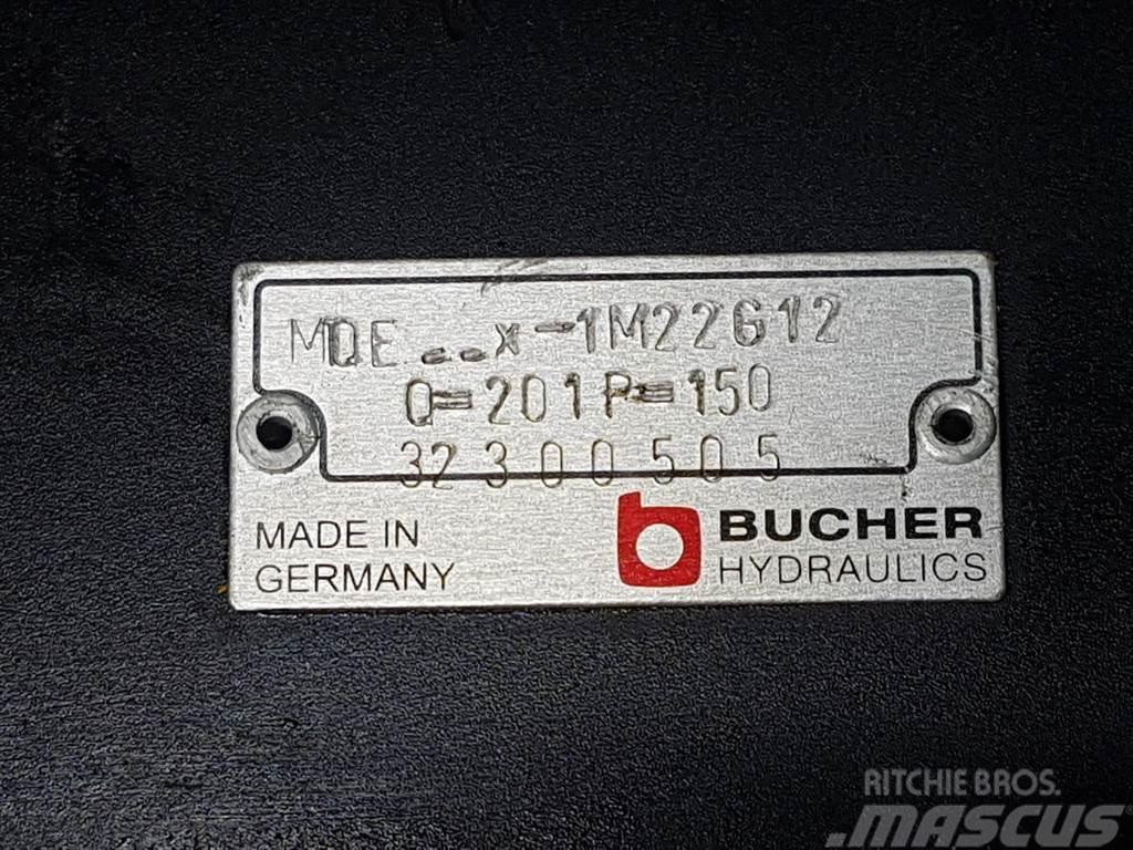 Bucher Hydraulics MQE**x - 1M22G12 - CITYCAT 5000 - Valve Hidráulica
