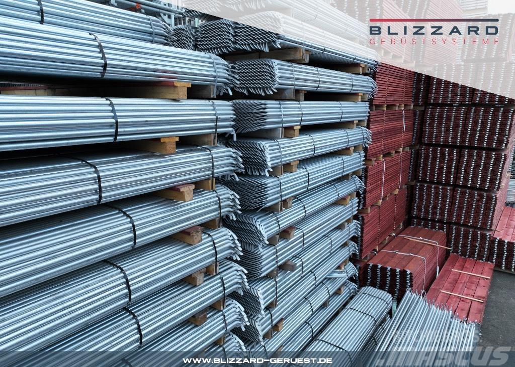 Blizzard Gerüstsysteme 81,04 m² Stahlgerüst mit Stahlböden Andaimes