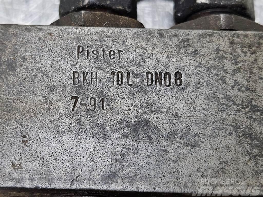 Kramer 512SL-Pister BKH-10L-Ball valve/Kugelhahn Hidráulica