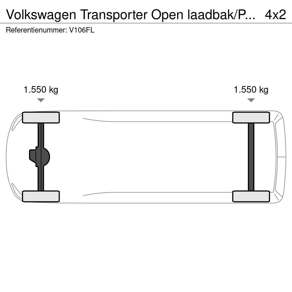 Volkswagen Transporter Open laadbak/PICK-UP!! 1ste eigenaar! Pick up de caixa aberta