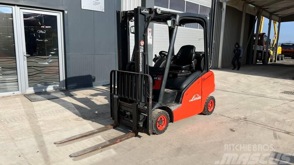 Linde H16L - 2007 YEAR - 11315 HOURS Empilhadores a gás