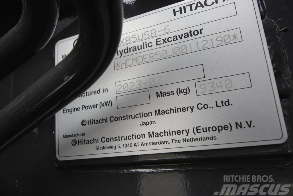 Hitachi ZX 85 USB-6 Escavadoras Midi 7t - 12t