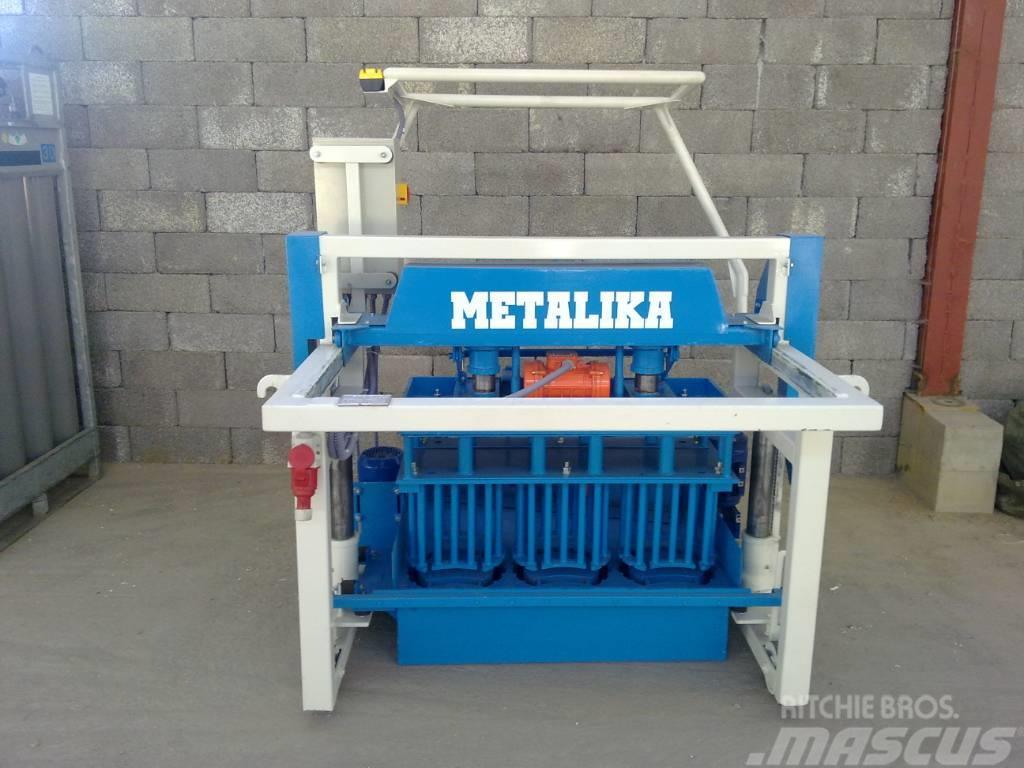 Metalika VP-5 Concrete block making machine Máquinas de blocos de betão