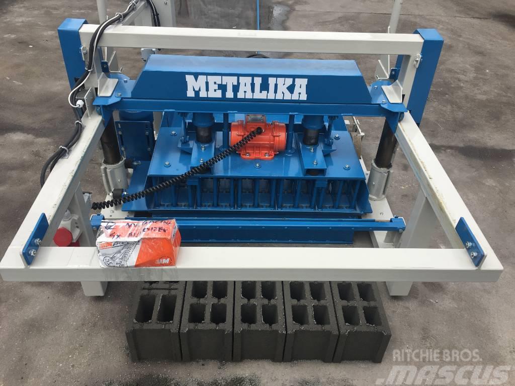 Metalika VP-5 Concrete block making machine Máquinas de blocos de betão