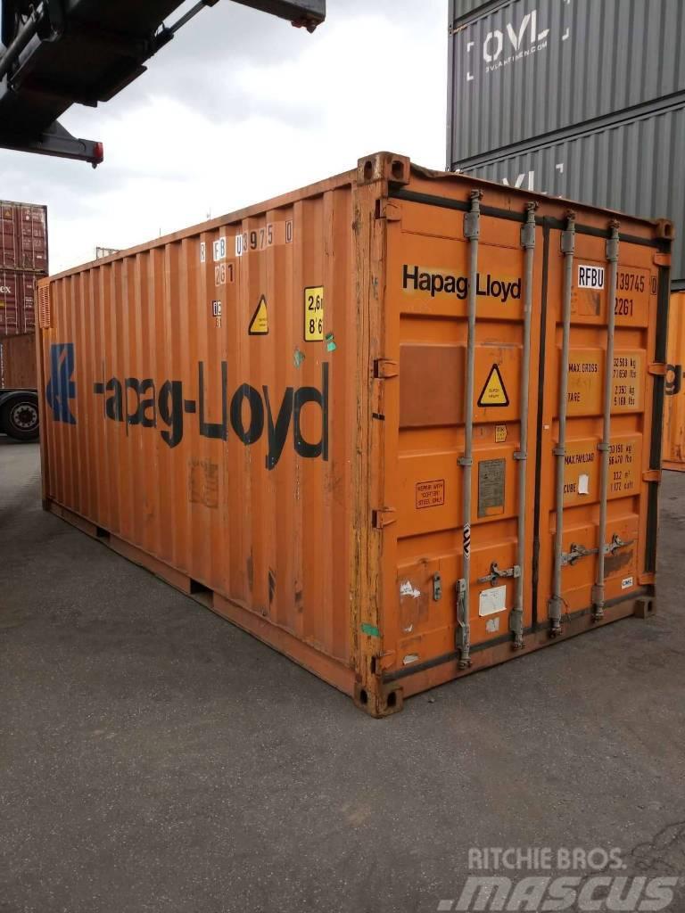  20' Lagercontainer/Seecontainer mit Lüftungsgitter Contentores de armazenamento