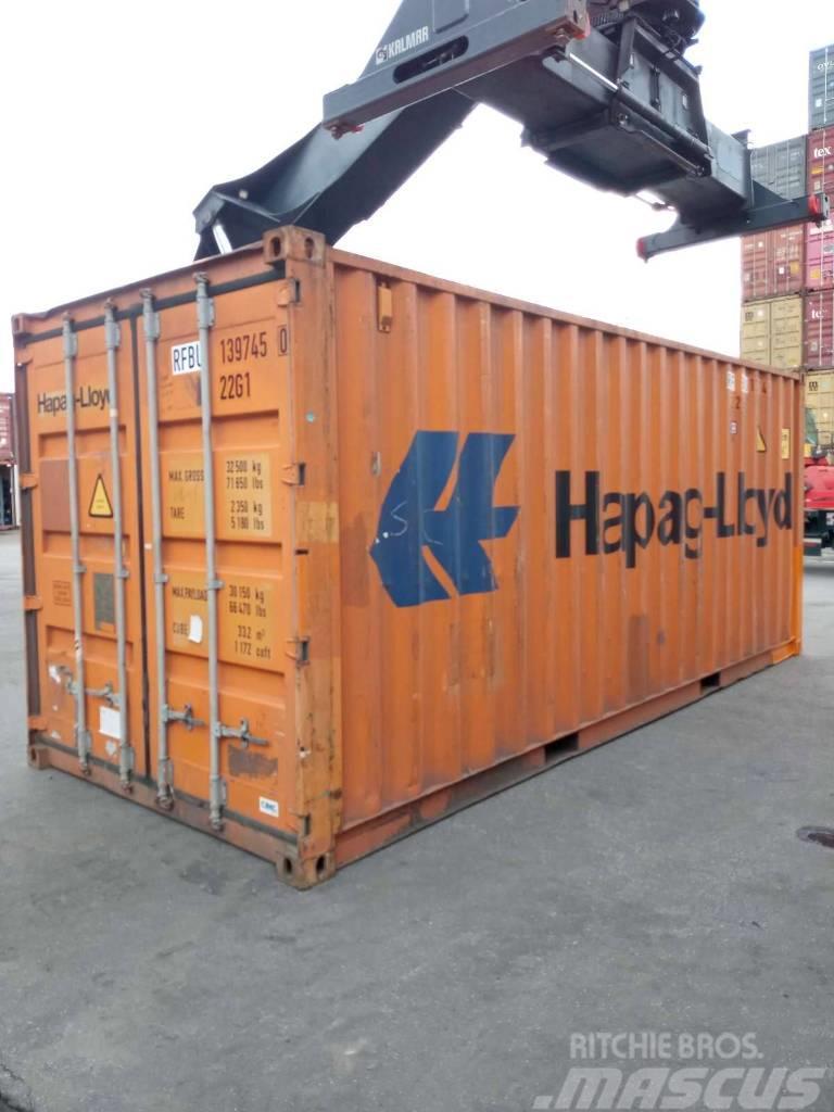 20' Lagercontainer/Seecontainer mit Lüftungsgitter Contentores de armazenamento