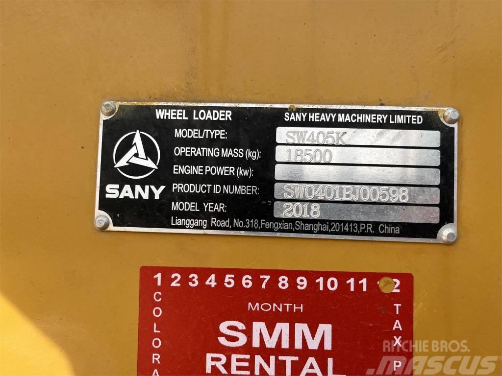 Sany SW405K Pás carregadoras de rodas