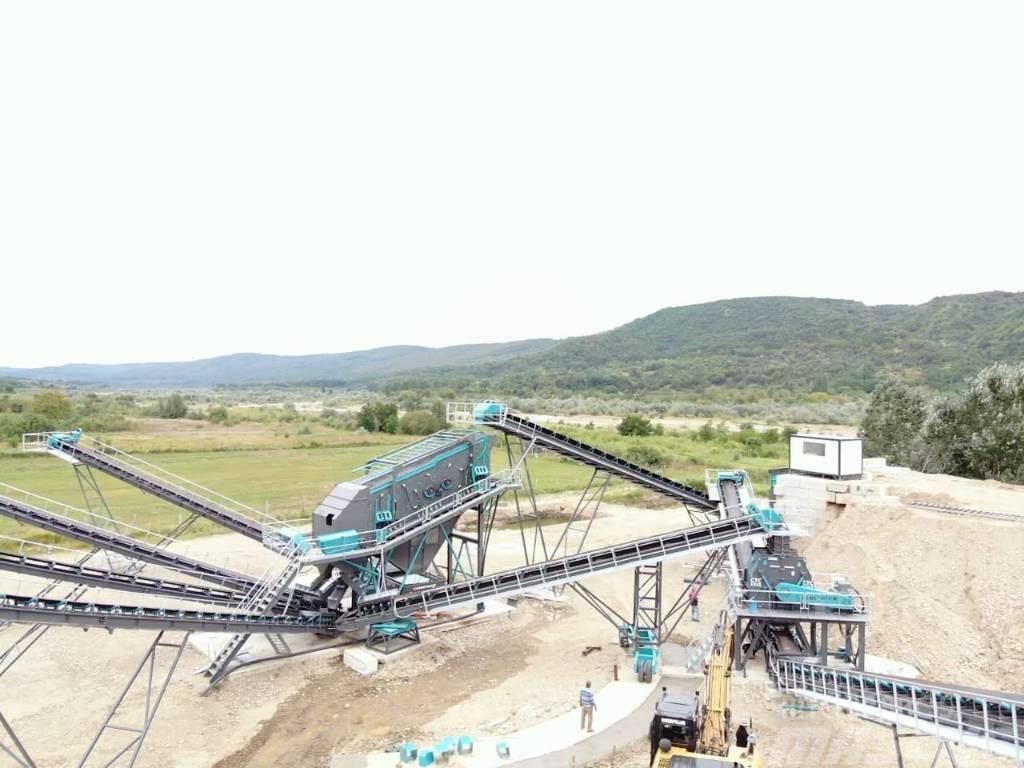 Constmach Gravel Screening And Washing Plant Crivos
