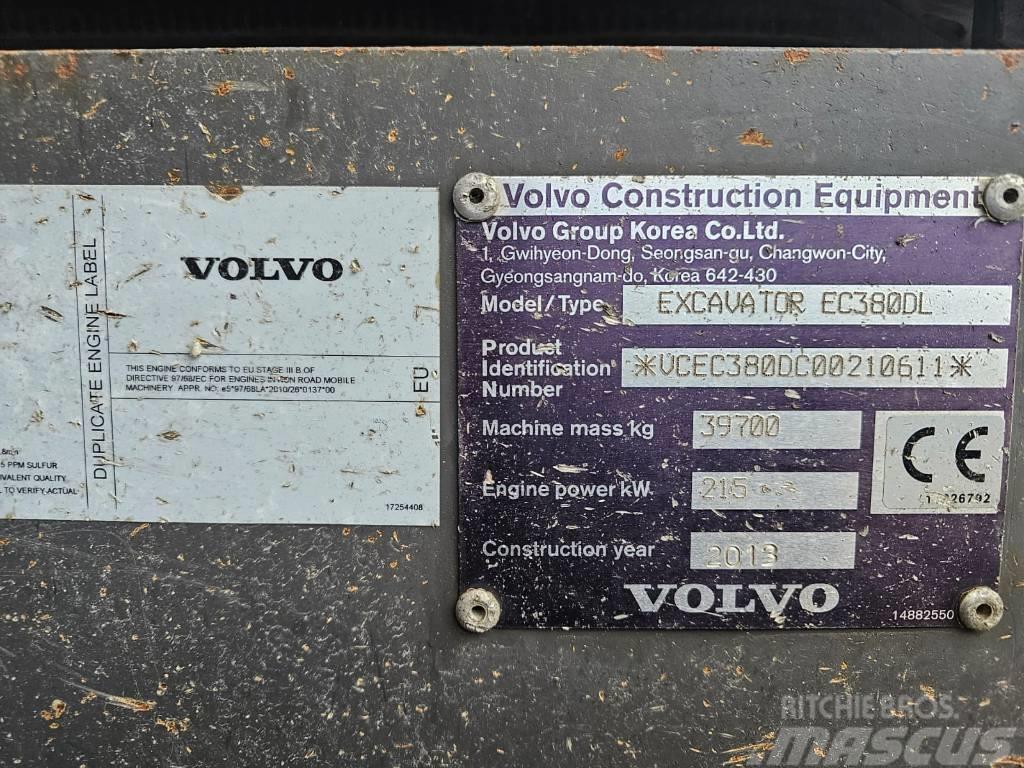 Volvo EC380DL / ec360, ec460, ec480 Escavadoras de rastos