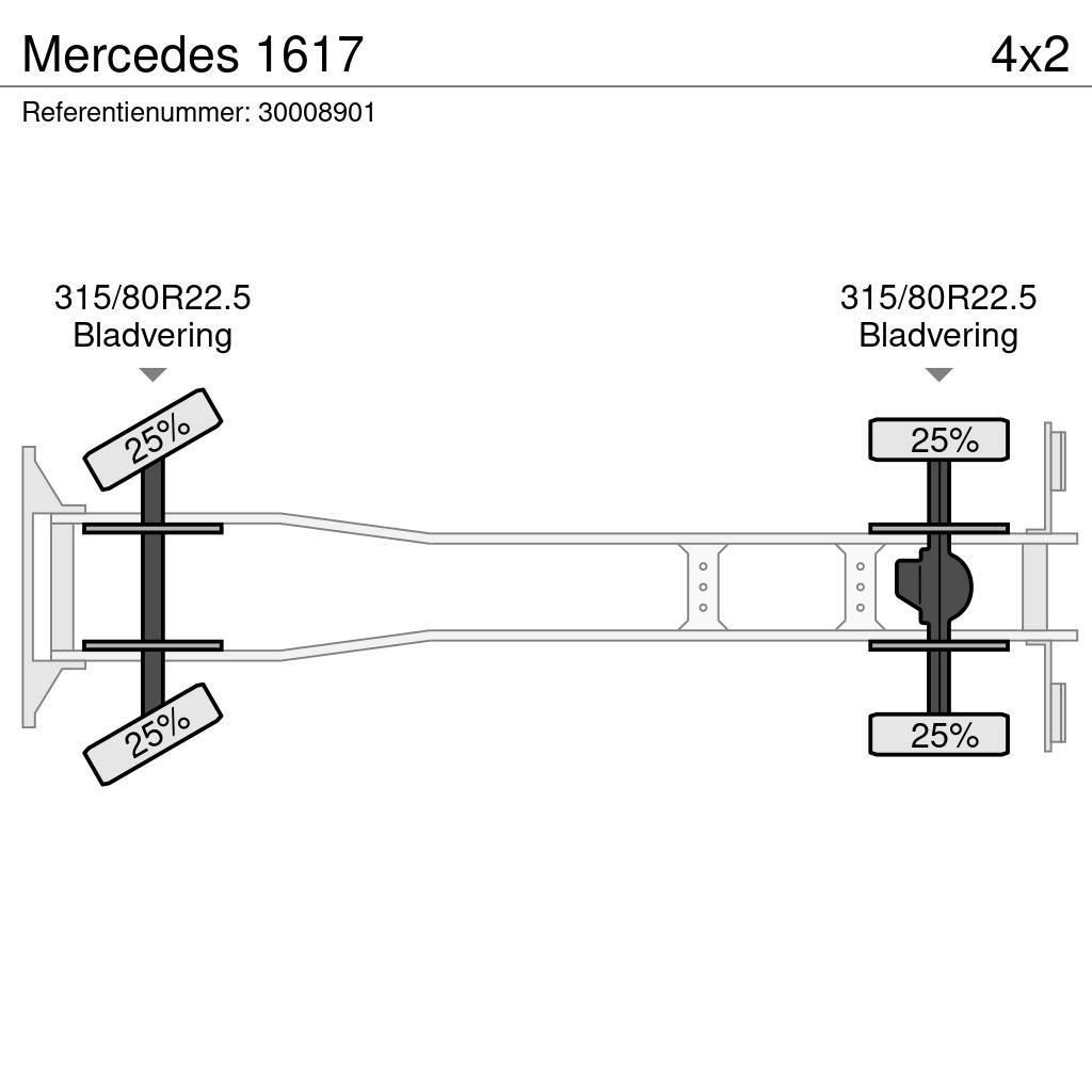 Mercedes-Benz 1617 Camiões basculantes