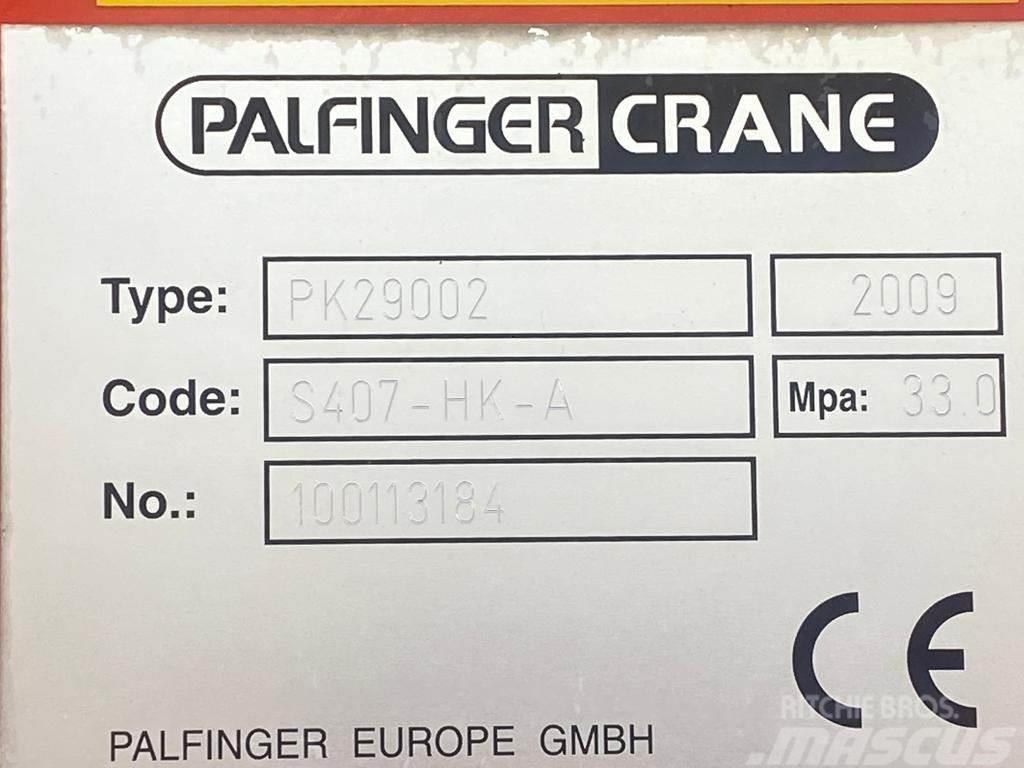 Palfinger PK29002 + REMOTE + 4X OUTRIGGER PK29002 Gruas carregadoras