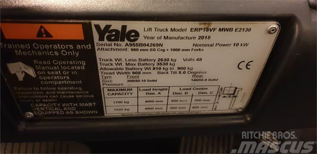 Yale ERP18VF MWB Empilhadores eléctricos