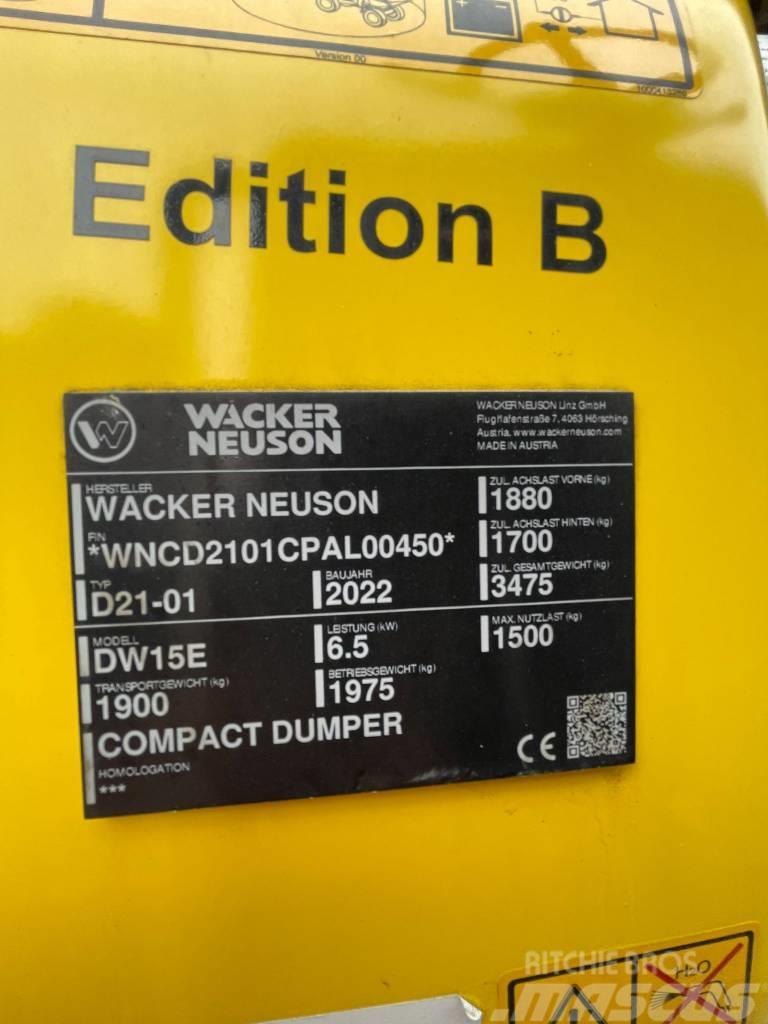 Wacker Neuson DW15e Dumpers de obras