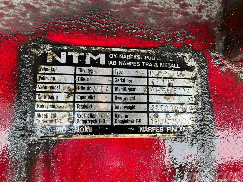 NTM UTP-4 Reboques de caixa fechada