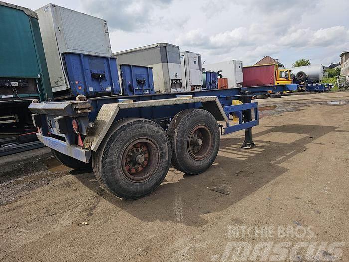 Krone 2 axle | 20 ft container chassis | steel suspensio Semi Reboques Porta Contentores