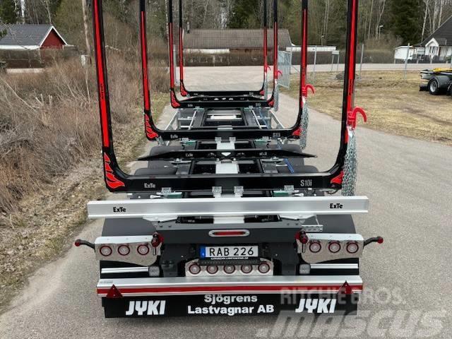 Jyki 5 axl Timmervagn Reboques de transporte de troncos
