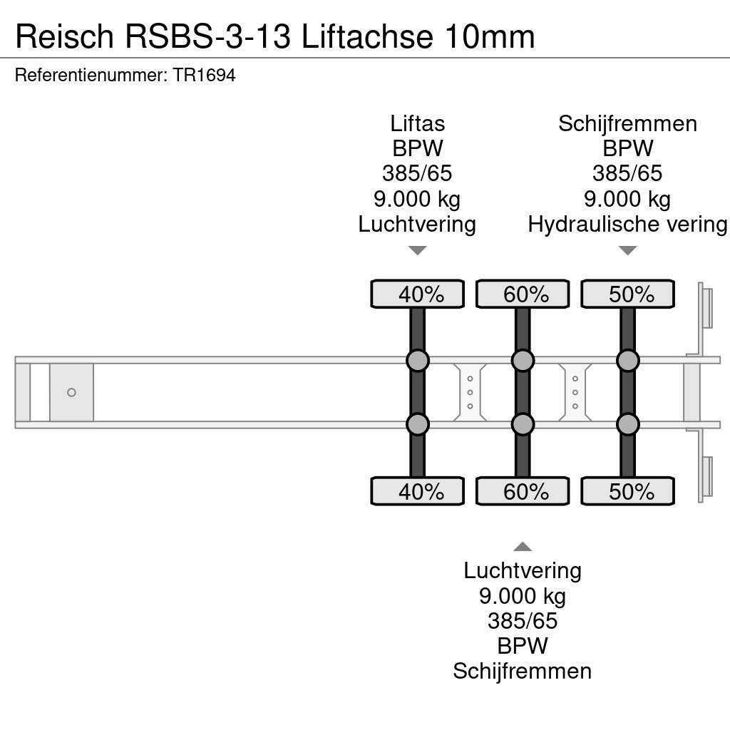 Reisch RSBS-3-13 Liftachse 10mm Semi-reboques pisos móveis