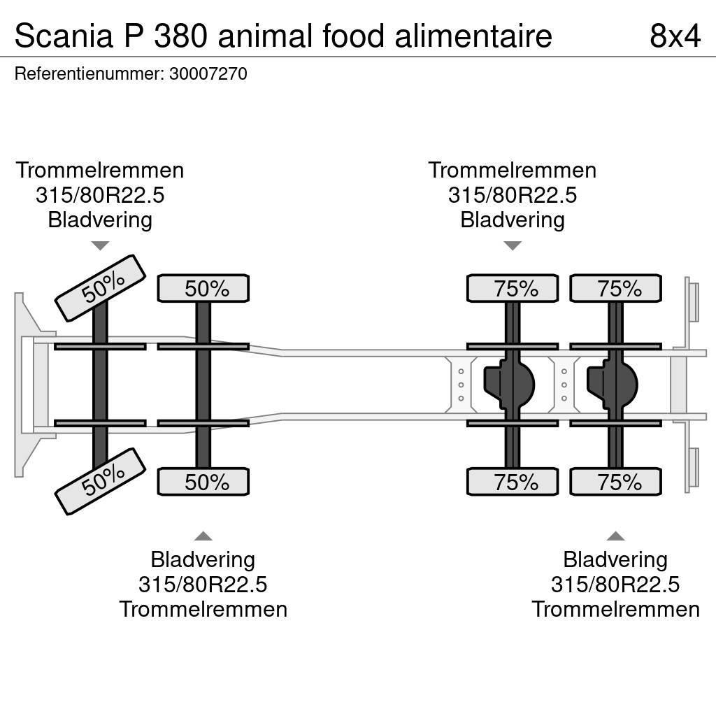 Scania P 380 animal food alimentaire Outros Camiões