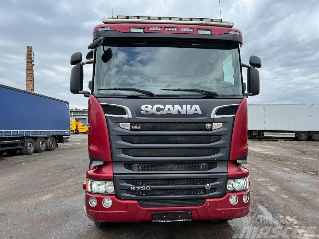 Scania R730CB8X4HHZ full steel,RETARDER,euro 6 Camiões basculantes