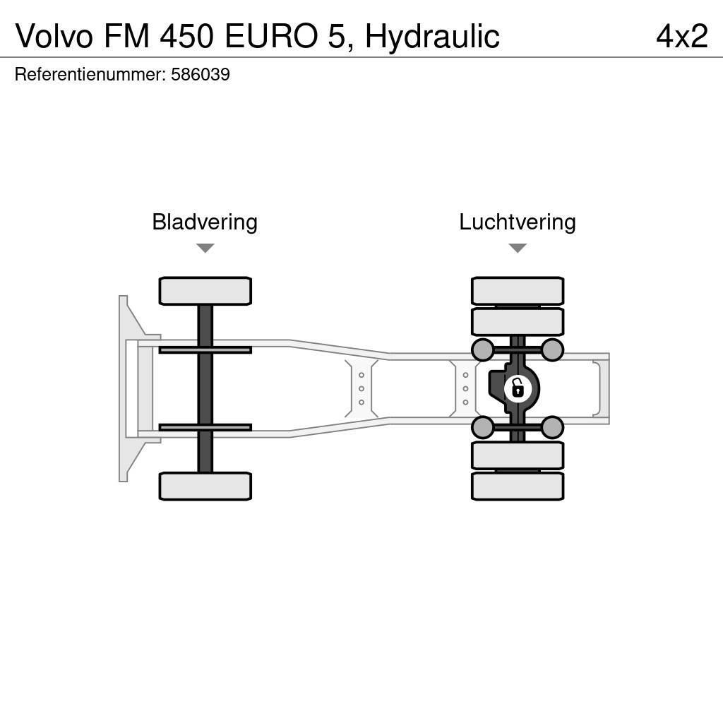 Volvo FM 450 EURO 5, Hydraulic Tractores (camiões)