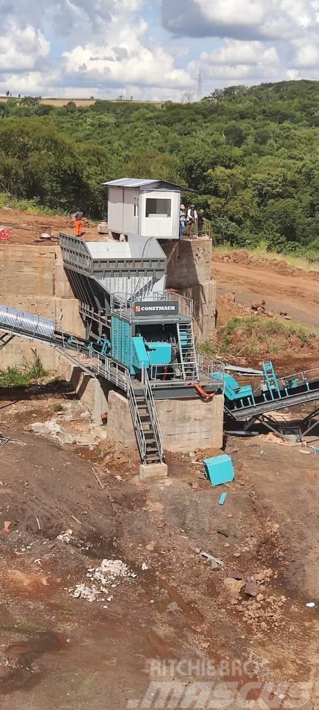 Constmach Stationary Stone Crusher Plant 300 T/H Britadeiras