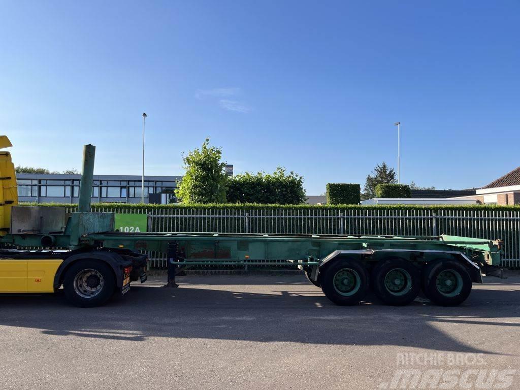 Van Hool SK 305 - 30FT Tipping Container Chassis - ROR Axle Semi Reboques Porta Contentores