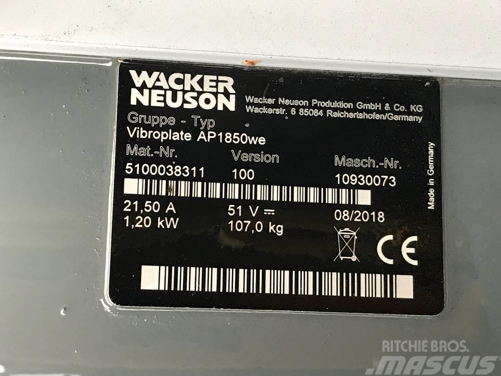 Wacker Neuson AP1850we Placas compactadoras