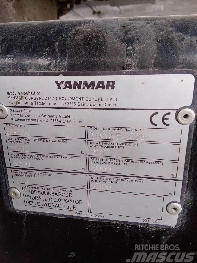 Yanmar B95W Escavadoras de rodas