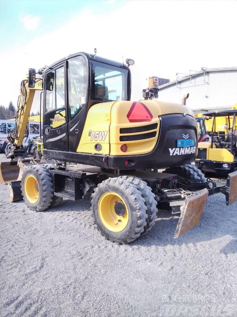 Yanmar B95W Escavadoras de rodas