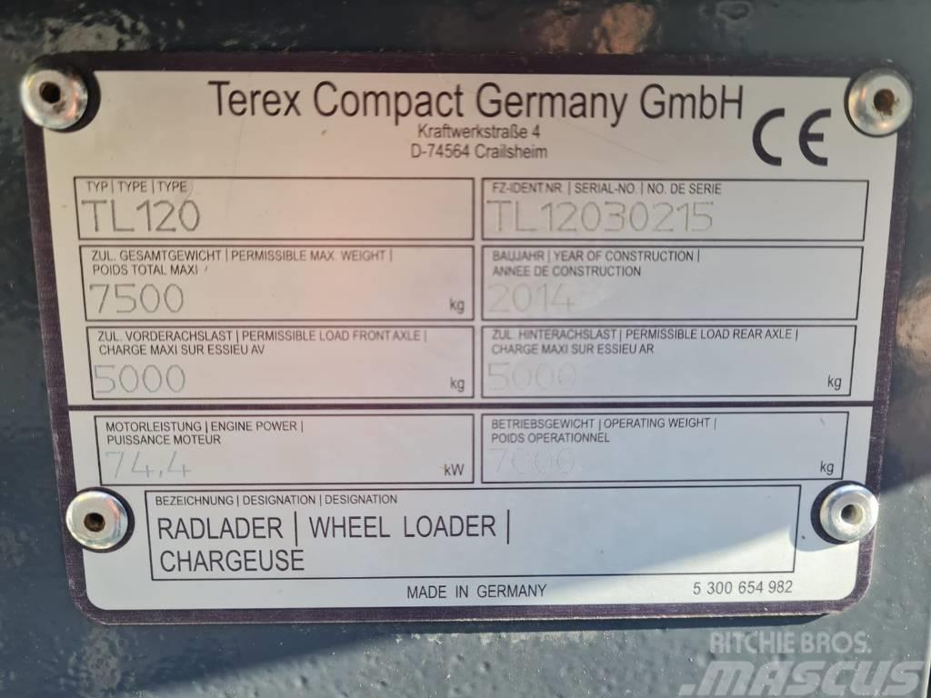 Terex TL 120 Pás carregadoras de rodas