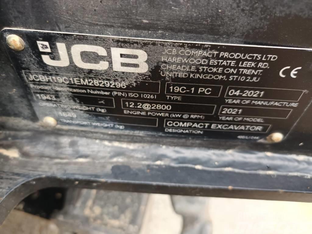 JCB 19 C-1 Mini Escavadoras <7t