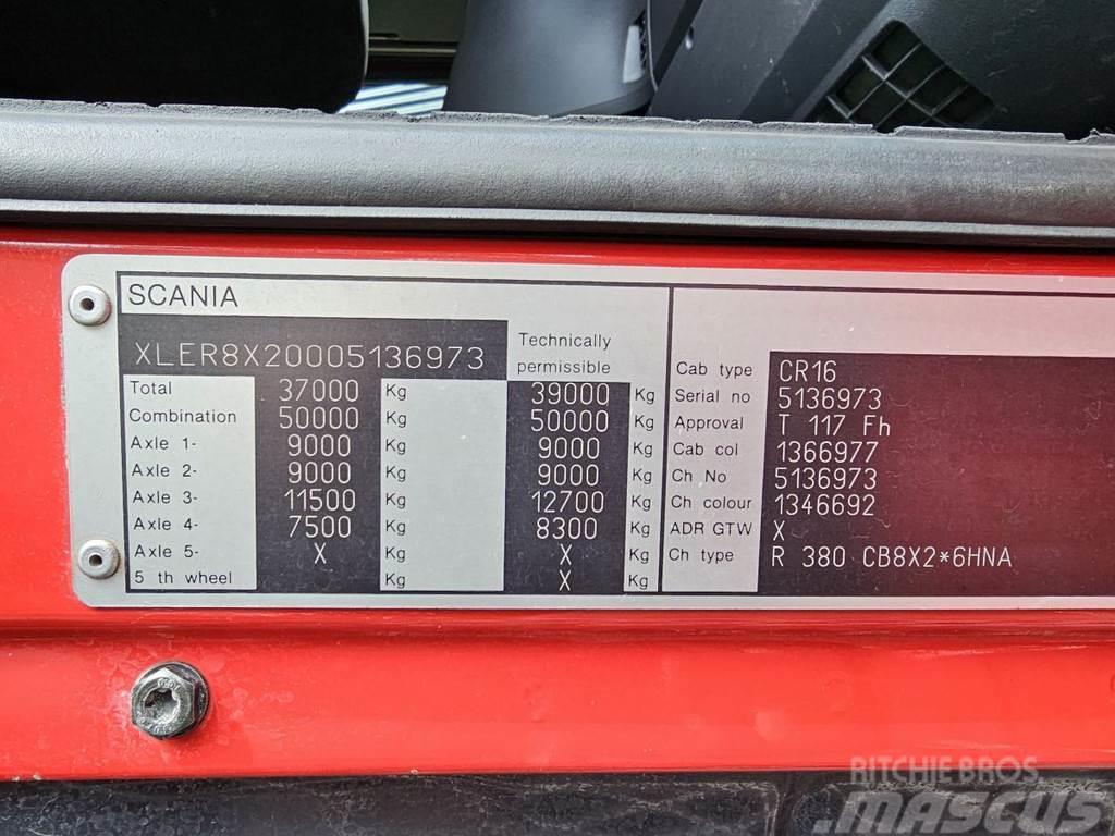 Scania R380 8x2 / PALFINGER PK 85002 CRANE - KRAN - GRUA Camiões grua