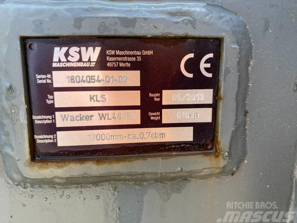KSW 4in1 Schaufel 1900mm Outros componentes