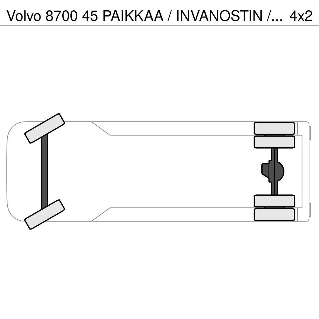 Volvo 8700 45 PAIKKAA / INVANOSTIN / EURO 5 Autocarros intercidades