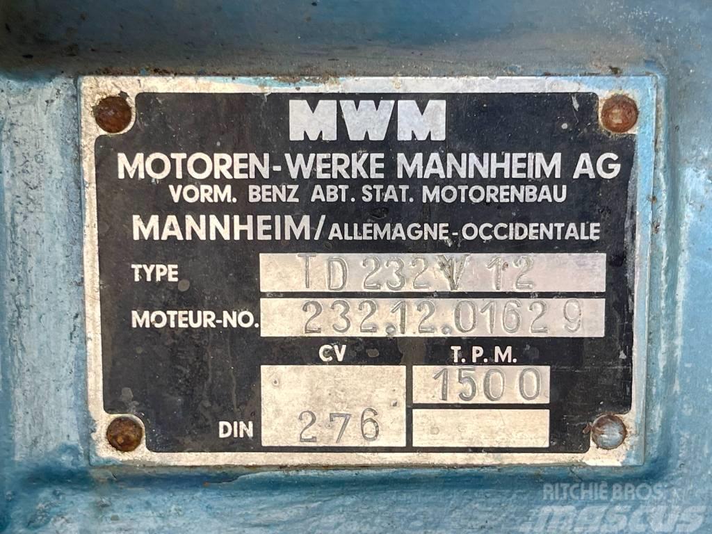 MWM 215 KVA V12 Genrator Geradores Diesel