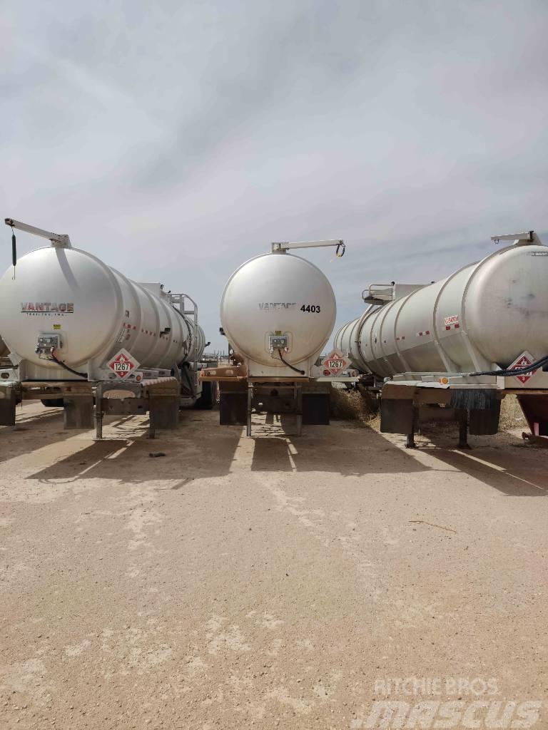 Vantage Crude Oil Tanker Trailer Reboques cisterna