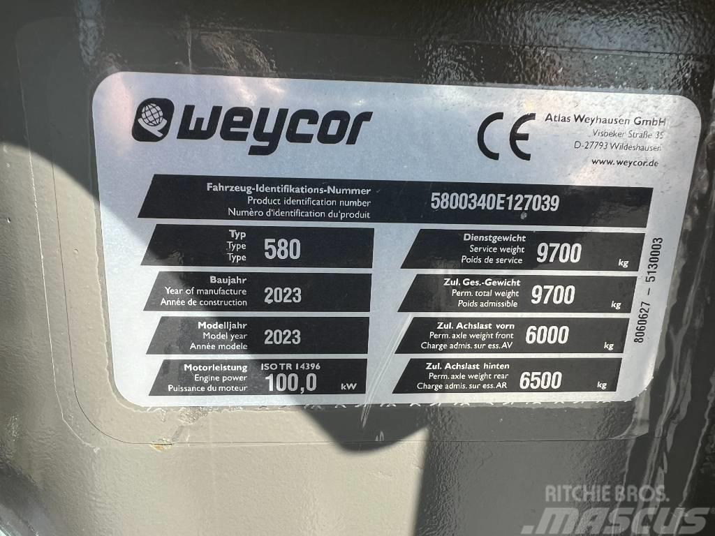 Weycor AR 580 Pás carregadoras de rodas