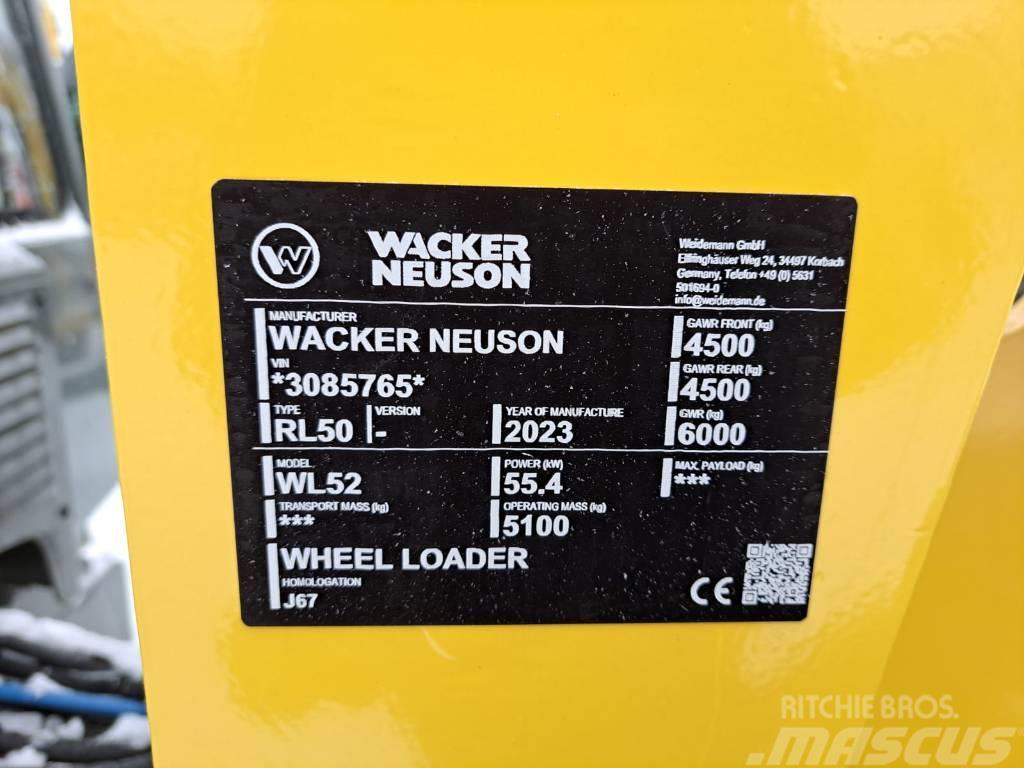 Wacker Neuson WL 52 Pás carregadoras de rodas