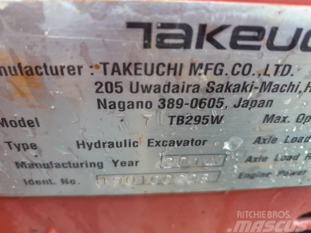 Takeuchi TB295W Escavadoras de rodas