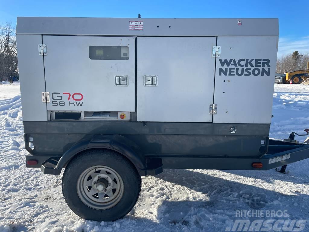 Wacker Neuson G 70 Geradores Diesel