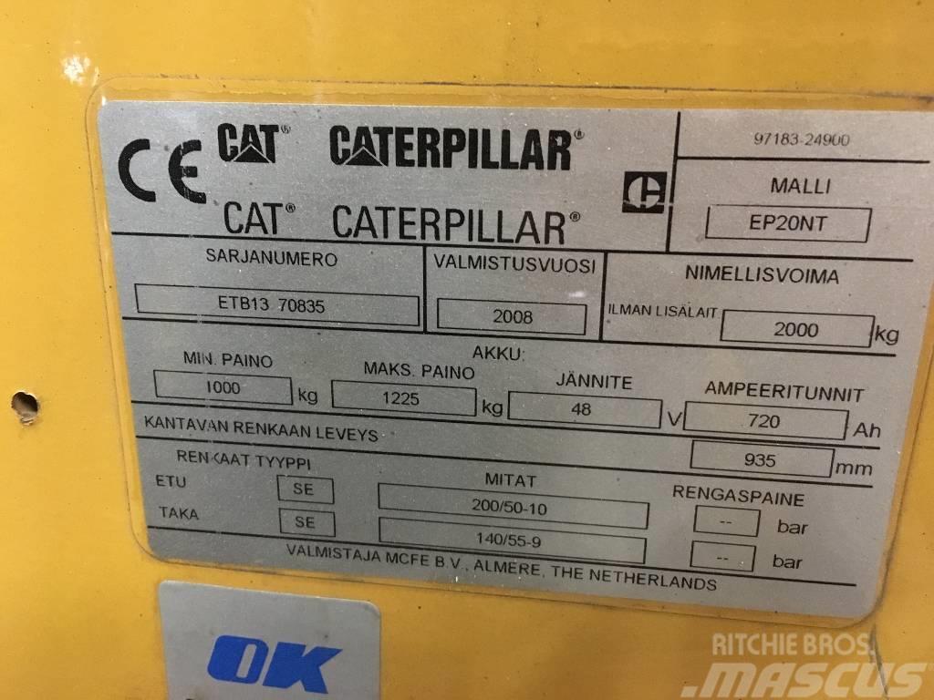 CAT EP 20 NT Empilhadores eléctricos
