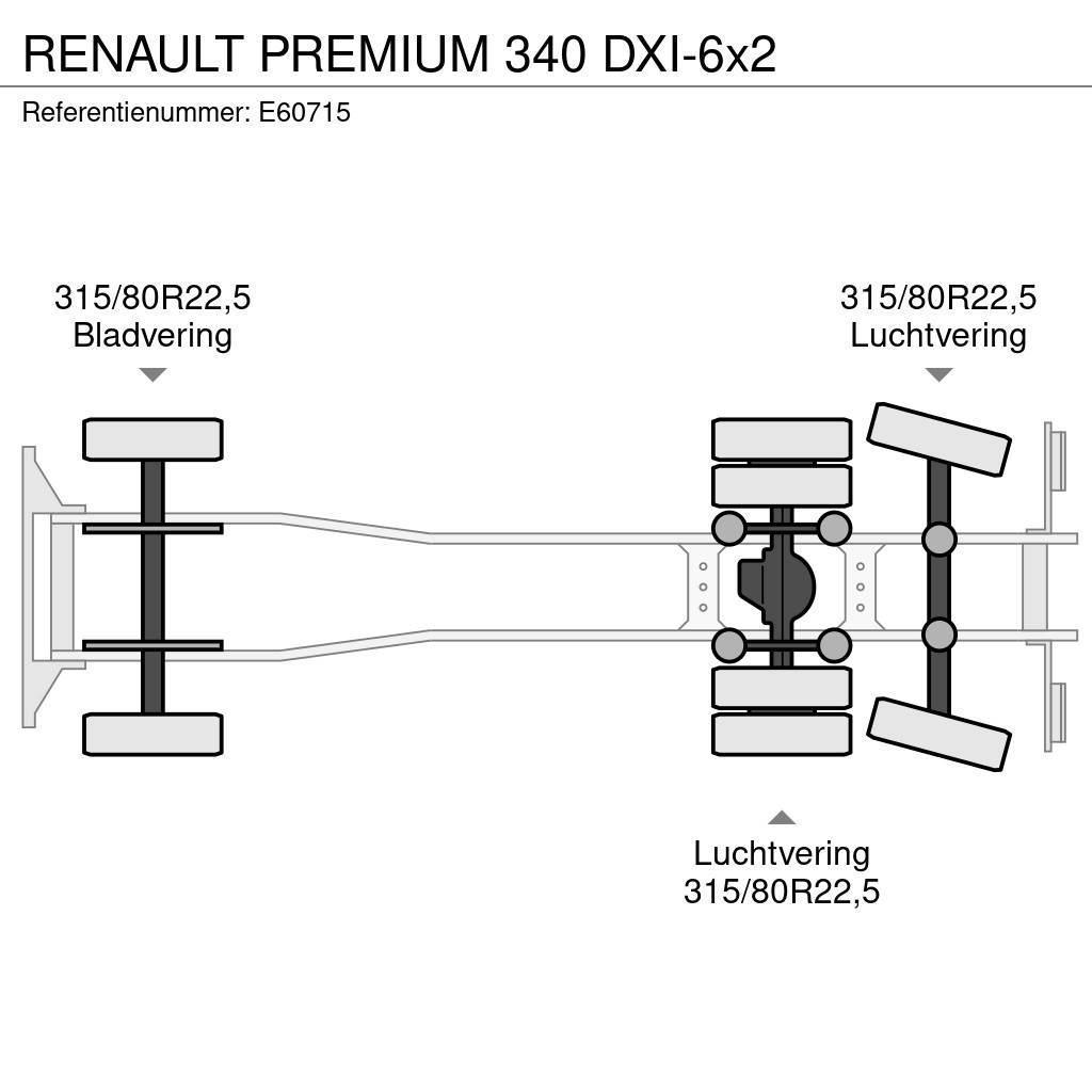 Renault PREMIUM 340 DXI-6x2 Camiões de caixa fechada