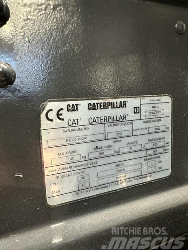 CAT EP 16 CPNT Empilhadores eléctricos